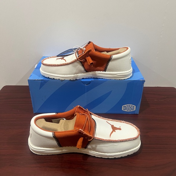 Hey Dude, Wally Tri, Texas Longhorns, White, Orange - Picture 7 of 14